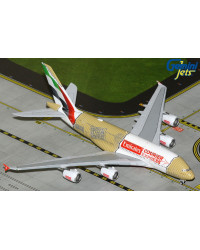 GEMINI JETS 1/400 SCALE DIE-CAST MODEL - GJUAE2384 - Emirates Airbus A380 (Emirates Courier Express Titles)