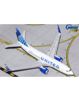 GEMINI JETS 1/400 SCALE DIE-CAST MODEL - GJUAL2024 - United Airlines Boeing 737-700 N21723 (New Livery)
