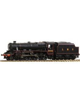 GRAHAM FARISH N GAUGE STEAM LOCOMOTIVE 372-135A - LMS STANIER CLASS 5MT #5000 - LMS LINED BLACK LIVERY