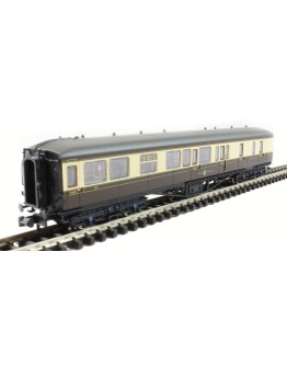 GRAHAM FARISH N GAUGE COACH 374-511A - GWR HAWKSWORTH BRAKE THIRD CLASS CORRIDOR COACH - FAR374511A