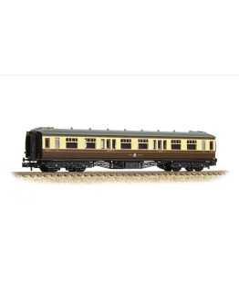 GRAHAM FARISH N GAUGE COACH 374-536A - GWR HAWKSWORTH THIRD CLASS CORRIDOR COACH - FAR374536A