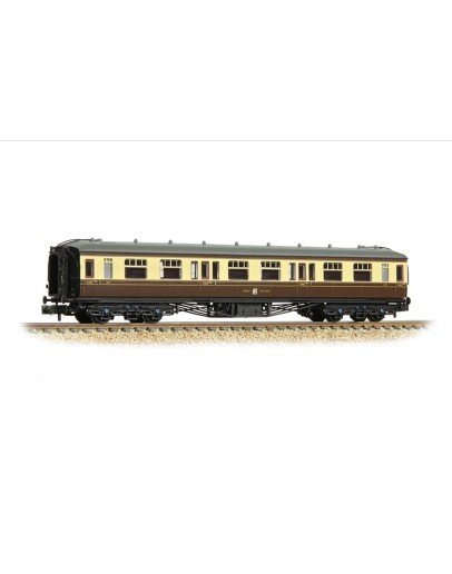 GRAHAM FARISH N GAUGE COACH 374-536A - GWR HAWKSWORTH THIRD CLASS CORRIDOR COACH - FAR374536A