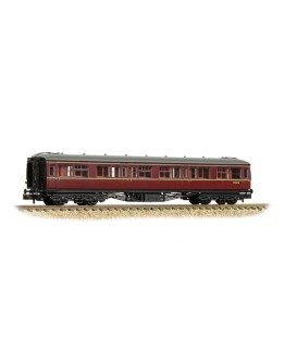 GRAHAM FARISH N GAUGE COACH 374-537A - GWR HAWKSWORTH SECOND CLASS CORRIDOR COACH - FAR374537A