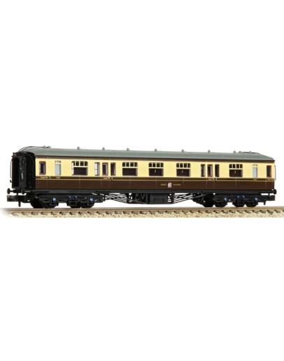 GRAHAM FARISH N GAUGE COACH 374-561A - GWR HAWKSWORTH COMPOSITE CORRIDOR COACH - FAR374561A