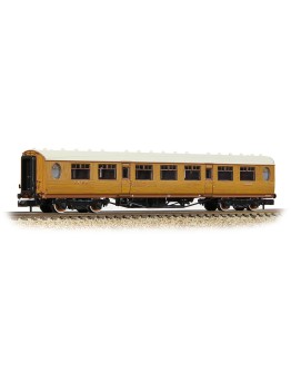 GRAHAM FARISH N GAUGE COACH 376-250A - LNER THOMPSON THIRD CORRIDOR COACH - LNER TEAK EFFECT - FAR376250A