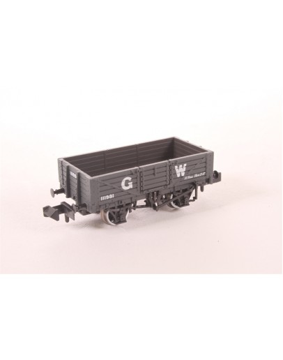 GRAHAM FARISH N GAUGE WAGON 377-061 12Ton 5 Plank Open Wagon GWR Grey