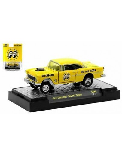 M2 1/64 DIE-CAST CAR - 31600GS08 - 1955 CHEVY BEL AIR GASSER M31600GS08