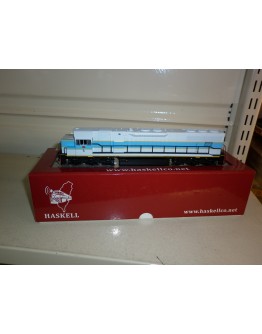 HASKELL MODELS HO SCALE L CLASS LOCO L254 - WAGR Two Tone Light Blue Scheme
