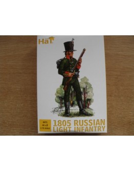 HAT 1/72 SCALE PLASTIC MILITARY MODEL FIGURES - 8073  - 1805 RUSSIAN LIGHT INFANTRY HAT8073
