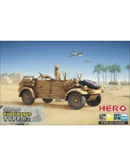 HERO HOBBIES 1/35 SCALE MODEL KIT 35004 - KUBEWLWAGON AFRICA  HH35004