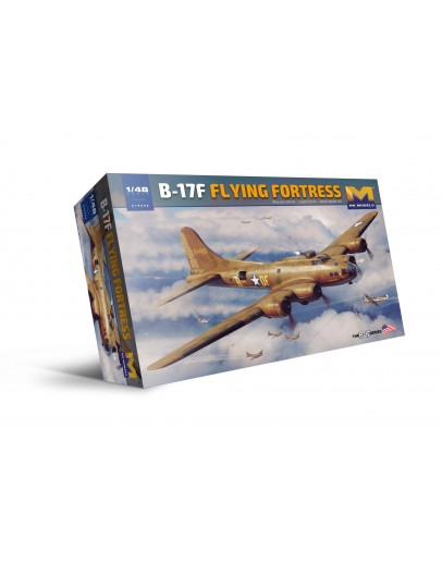 HONG KONG MODELS 1/48 SCALE MODEL KIT B-17F Flying Fortress