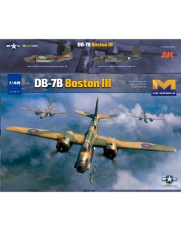 HONG KONG MODELS 1/48 SCALE MODEL KIT - 01F015 - DB-7B Boston III