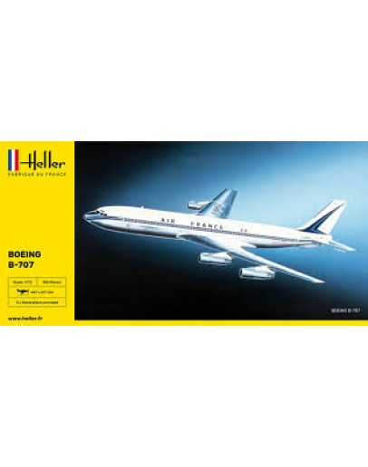 HELLER 1/72 PLASTIC AIRCRAFT MODEL 80452 BOEING 707 HLL80452