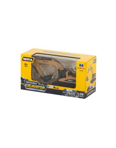 HUI NA TOYS - 1/50 DIE CAST MODEL - HN1710 - PROFESSIONAL EXCAVATOR - HN1710