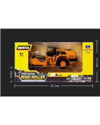 HUI NA TOYS - 1/50 DIE CAST MODEL - HN1715 - PROFESSIONAL ROAD ROLLER - HN1715
