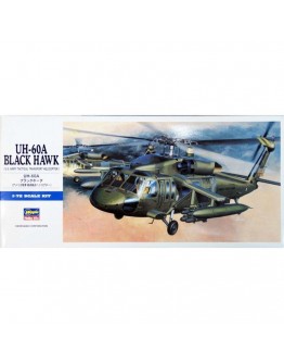 HASEGAWA 1/72 SCALE PLASTIC KIT - 00433AU - UH-60A Black Hawk Ltd Ed W/ Australian Army S-70A-9 Decals Included in Kit