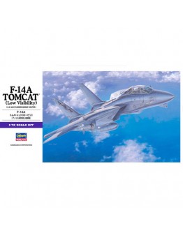 HASEGAWA 1/72 SCALE PLASTIC KIT - 00532 - F14A TOMCAT LV HA00532