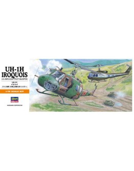 HASEGAWA 1/72 SCALE PLASTIC KIT - 00141 - Bell UH-1 H Iroquois