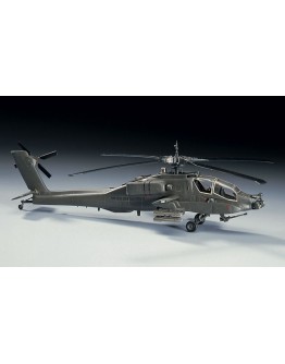 HASEGAWA 1/72 SCALE PLASTIC KIT - 00436 - AH-64A Apache 