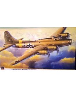 HASEGAWA 1/72 SCALE PLASTIC KIT - 00654 -  LUFTWAFFE B-17F FLYING FORTRESS HA00654