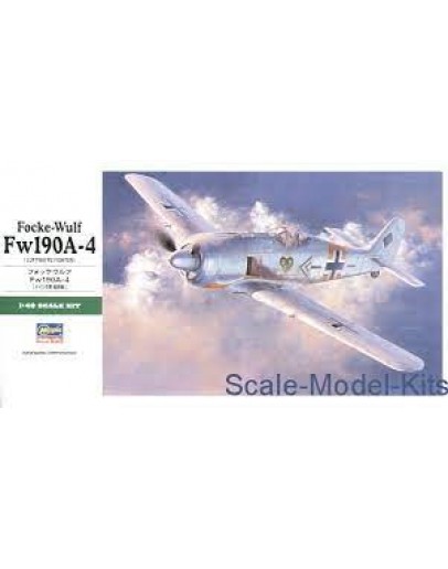 HASEGAWA 1/48 SCALE PLASTIC KIT - 09091 - FOCKE-WULF FW190A-4 HA09091