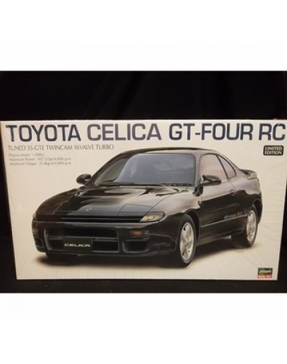 HASEGAWA 1/24 SCALE PLASTIC KIT - 20255 - TOYOTA CELICA GT-4RC HA20255