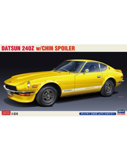 HASEGAWA 1/24 SCALE PLASTIC MODEL KIT - 20487 - DATSUN 240Z w/CHIN SPOILER - HA20487