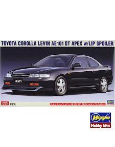 HASEGAWA 1/24 SCALE PLASTIC KIT - 20582 - TOYATA COROLLA LEVIN HA20582