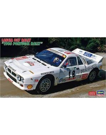 HASEGAWA 1/24 SCALE PLASTIC KIT - 20584 - LANCIA 037 RALLY 86 HA20584