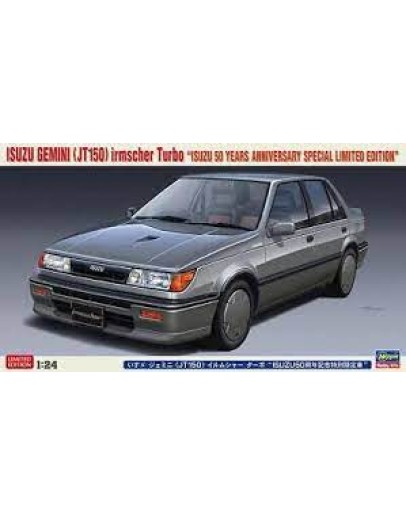 HASEGAWA 1/24 SCALE PLASTIC KIT - 20586 - ISUZU GEMINI HA20586