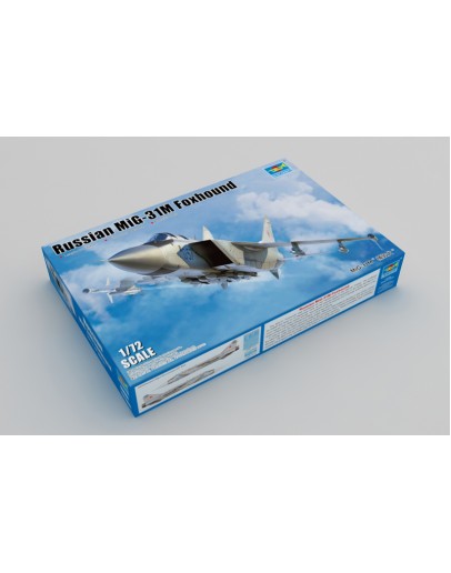 TRUMPETER 1/72 SCALE MODEL AIRCRAFT KIT - 01681 - MIG-31M FOXHOUND TR01681