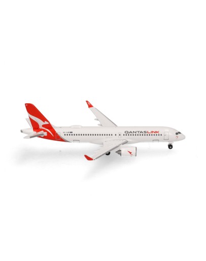 HERPA 1/500 SCALE DIE-CAST MODEL - 537810 - Qantas Airbus A220-300