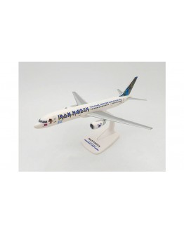 HERPA 1/200 SCALE PLASTIC SNAP FIT MODEL - 613262 - Iron Maiden Boeing 757-200 "Ed Force One" (The Final Frontier World Tour 2011)