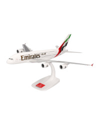 HERPA 1/250 SCALE PLASTIC SNAP FIT MODEL - 614948 - Emirates Airbus A380