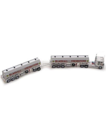 HIGHWAY REPLICAS 1/64 DIE-CAST TRUCK - HR12022 - Blackall Freighter (BP) Tanker Raod Train