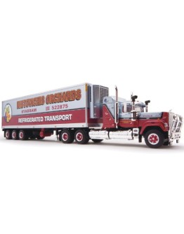 HIGHWAY REPLICAS 1/64 DIE-CAST TRUCK - HR12027 - Ristovichis Orchards Freight Semi