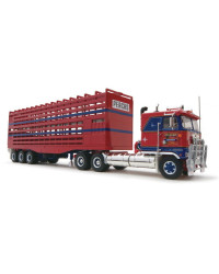HIGHWAY REPLICAS 1/64 DIE-CAST TRUCK - HR12040 - Peachs Livestock Semi