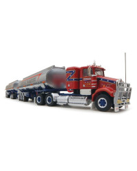 HIGHWAY REPLICAS 1/64 DIE-CAST TRUCK - HR12041 - Verdon's Transport -Tanker Road Train