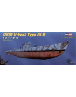 HOBBY BOSS 1/700 SCALE MODEL SUBMARINE KIT - 87006 - DKM U-Boat Type IX B