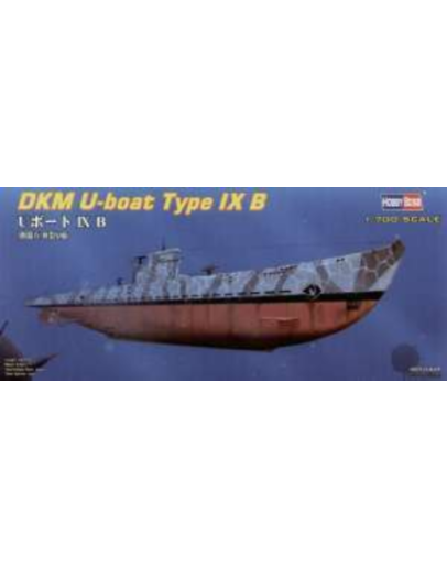 HOBBY BOSS 1/700 SCALE MODEL SUBMARINE KIT - 87006 - DKM U-Boat Type IX B