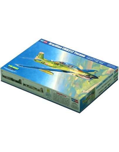 HOBBY BOSS 1/48 SCALE MODEL AIRCRAFT KIT - 81763 - BRAZILIAN EMBRAER EMB312 TUCANO HB81763