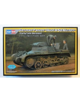 HOBBY BOSS 1/35 SCALE MILITARY MODEL KIT - 80145 - GERMAN PANZER 1 AUSF A SD.KFZ.101 [EARLY / LATE VERSIONS]