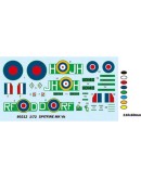 HOBBY BOSS 1/72 SCALE MODEL AIRCRAFT KIT - 80212 - SUPERMARINE SPITFIRE MK VB - HB80212