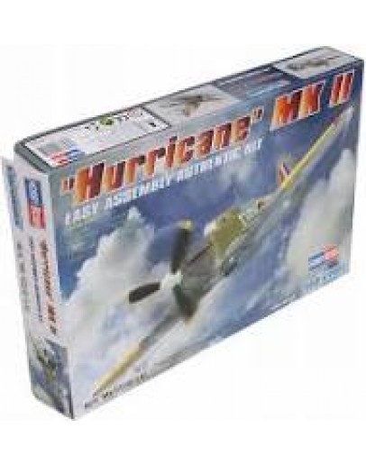 HOBBY BOSS 1/72 SCALE MODEL AIRCRAFT KIT - 80215 - HAWKER HURRICANE MK II HB80215