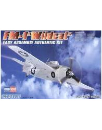 HOBBY BOSS 1/72 SCALE MODEL AIRCRAFT KIT - 80221 - FM-1 WILDCAT HB80221