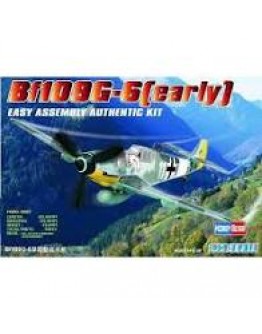 HOBBY BOSS 1/72 SCALE MODEL AIRCRAFT KIT - 80225 - BF109G-6 (EARLY) HB80225