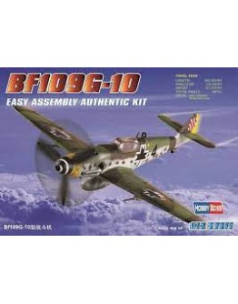 HOBBY BOSS 1/72 SCALE MODEL AIRCRAFT KIT - 80227 - BF109G-10 HB80227
