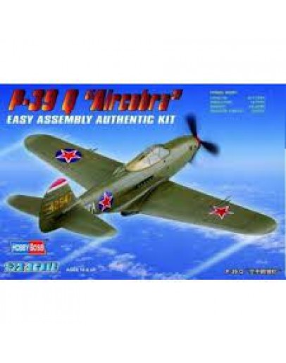 HOBBY BOSS 1/72 SCALE MODEL AIRCRAFT KIT - 80240 - P39 Q AIRCOBRA HB80240