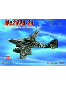 HOBBY BOSS 1/72 SCALE MODEL AIRCRAFT KIT - 80248 - ME262A-2A HB80248