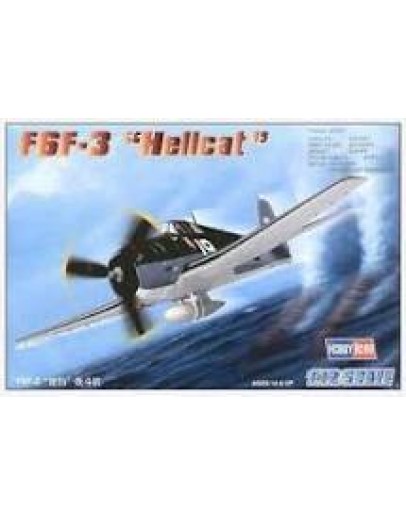 HOBBY BOSS 1/72 SCALE MODEL AIRCRAFT KIT - 80256 - F6F-3 HELLCAT HB80256